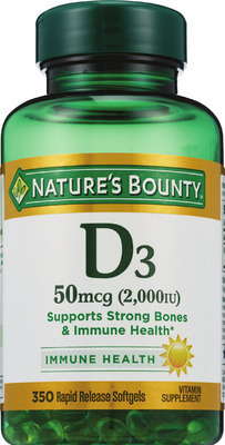 ALL Nature's Bounty vitamins.