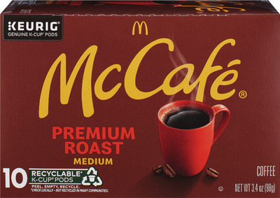 ALL McCafé, La Colombe, Green Mountain, Donut Shop, Swiss Miss or seasonal K-Cups 10 ct