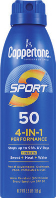 Coppertone sun care (excludes lip and twin pk.)