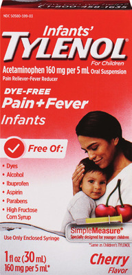ANY Infant/children's Tylenol, Motrin pain relief, Zarbee's children's cough, cold, immune support, baby care or Zyrtec 4 oz.
