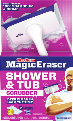Mr. Clean shower & tub scrubber 2 ct.
