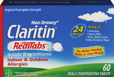 Claritin adult allergy relief 60-70 ct. or children's chewables 60 ct.