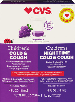 ALL CVS Brand children's health care products