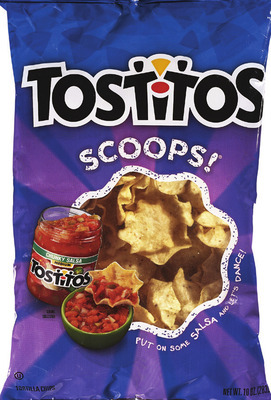 Doritos 9.25-10.7 oz., Lay's chips 4.75-8 oz., Smartfood 5-8.5 oz. or Simply snacks 5-8.5 oz (excludes Baked & Kettle chips)