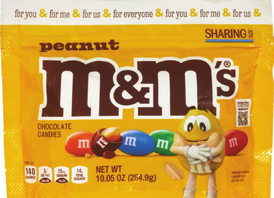 ALL M&M's Sharing Size 7.4-10.1 oz or Mars chocolate minis 8-9.7 oz.