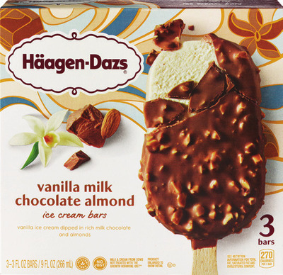 Häagen-Dazs ice cream bars 3 ct., Nestlé Drumstick 4 ct. or ice cream sandwiches 6 ct.
