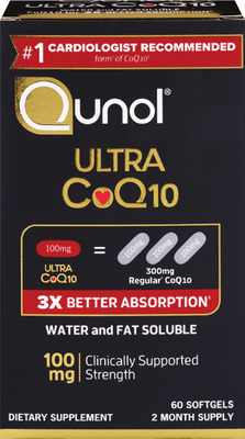 Qunol vitamins (excludes Brain Health).