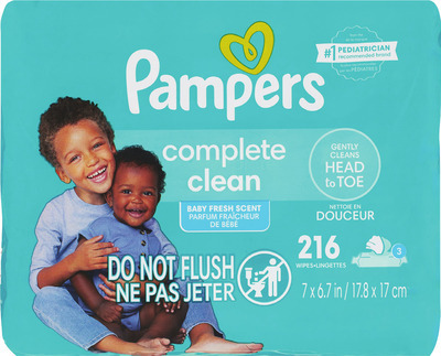 ANY Pampers wipes