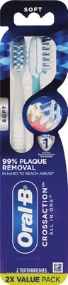 ANY Oral-B brush 2-4 pk., Crest paste 2 pk., Brillance 473ml, Clinical, Whitening, Gum, Advanced or All Day Clean Breath rinse 946mL-1L