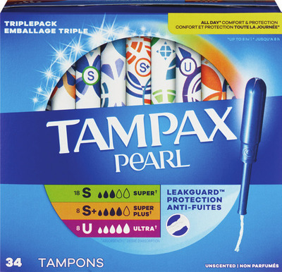 TAMPAX PEARL OR Always feminine care