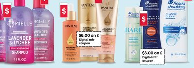 Mielle, Pantene Abundant & Strong, Head & Shoulders scalp care and other CT participating brands (excludes Mielle Rosemary Mint).