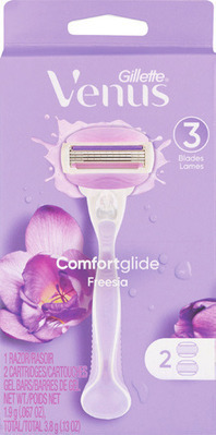 Gillette Fusion5 or Venus ComfortGlide Freesia razors