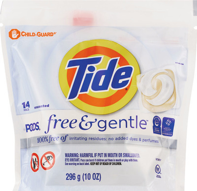 Tide liquid 27-29 oz, PODS 11-14 ct., Gain flings! 14-15 ct., fireworks 5 oz or Downy Beads 4.8-5 oz.