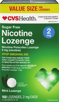 CVS Brand stop smoking aids (excludes gum and lozenges 10-20 ct.).††