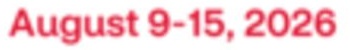 August 9-15, 2026