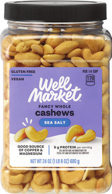 Well Market value size nuts 24-32 oz.