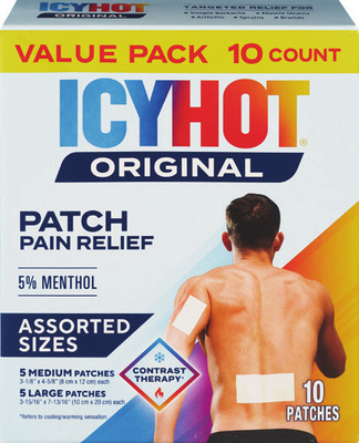 ANY IcyHot, Aspercreme or Capzasin-HP external pain relievers