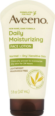 ANY Aveeno facial care