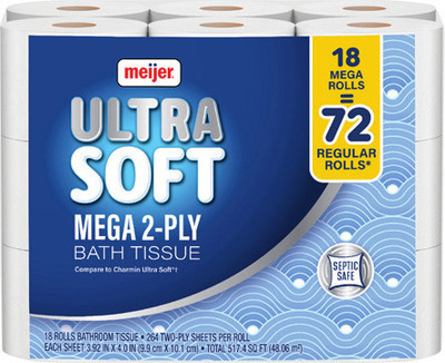 Meijer Ultra Bath Tissue