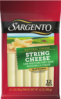 Sargento Balanced Breaks 4-4.5 oz., Shareables 6 oz. or Sticks or String Cheese 9-12 oz.