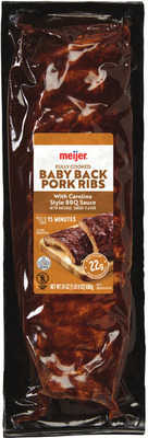 Meijer Baby Back BBQ Pork Ribs