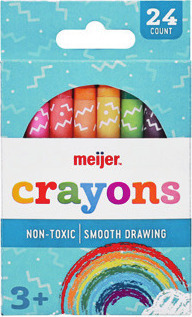 Meijer 24 Ct. Crayons*