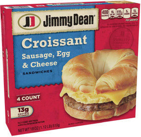 Jimmy Dean Frozen Breakfasts*