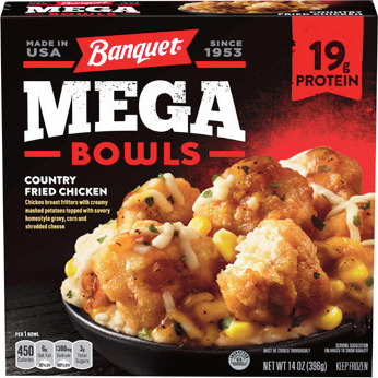 Banquet Frozen Mega Bowls