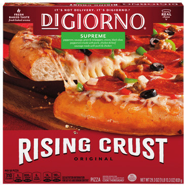 DiGiorno Rising Crust, Hand Tossed, Wood Fired or Pizzeria Thin Frozen Pizza