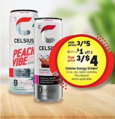 Celsius Energy Drinks*