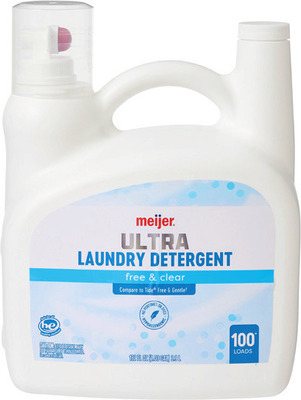 Meijer Liquid Laundry Detergents 84-134 oz. and Laundry Pods 16-42 ct.