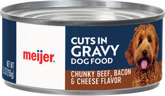 Meijer Wet Dog Food Singles*