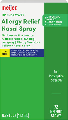 Meijer Adult Allergy Spray Products*