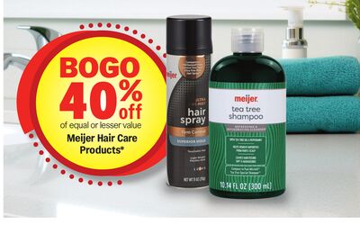 Meijer Hair Care Products*