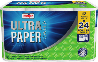 Meijer Ultra Paper Towels
