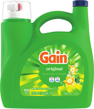 Gain Plus Liquid Laundry Detergent 99 oz. or Plus SuperFlings 32 ct., Gain Liquid Laundry Detergent 132-144 oz. or Flings 60 ct. or Downy Unstopables 21.1-25.5 oz. or Rinse*