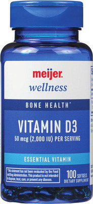 Meijer Wellness Vitamins or Suplements*