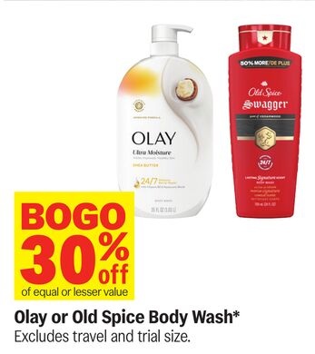 Olay or Old Spice Body Wash*