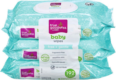 True Goodness Watersoft and Free & Gentle Wipes