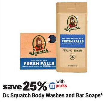 Dr. Squatch Body Washes and Bar Soaps*