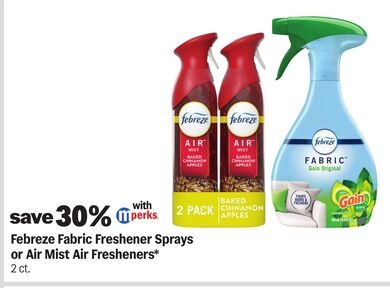 Febreze Fabric Freshener Sprays or Air Mist Air Fresheners*
