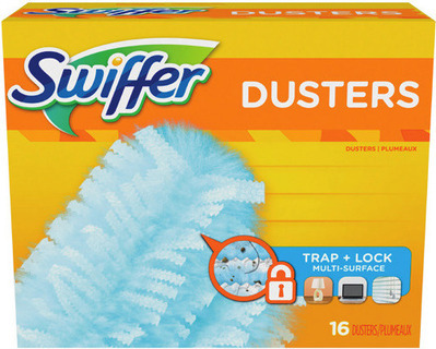 Swiffer Sweeper Refills 32-52 ct., WetJet Pads 24 ct. or Duster Refills* 11 ct. or larger.