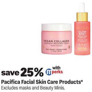 Pacifica Facial Skin Care Products*