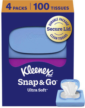 Kleenex Snap & Go Facial Tissue*