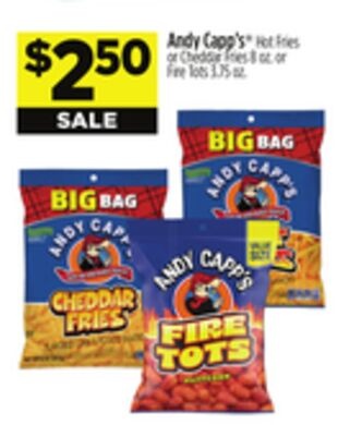 Andy Capp's® Hot Fries or Cheddar Fries