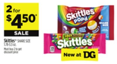 Skittles® SHARE SIZE