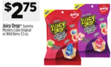 Juicy Drop® Gummy Mystery Cube Original or Wild Berry