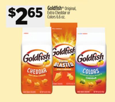 Goldfish® Original, Extra Cheddar or Colors
