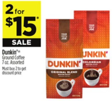 Dunkin'® Ground Coffee
