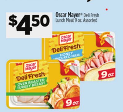 Oscar Mayer® Deli Fresh Lunch Meat